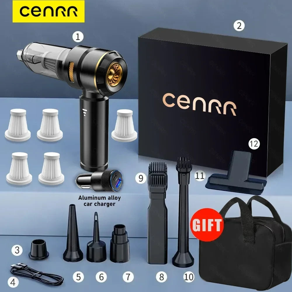 CENRR Ultra Black Car Vacuum
