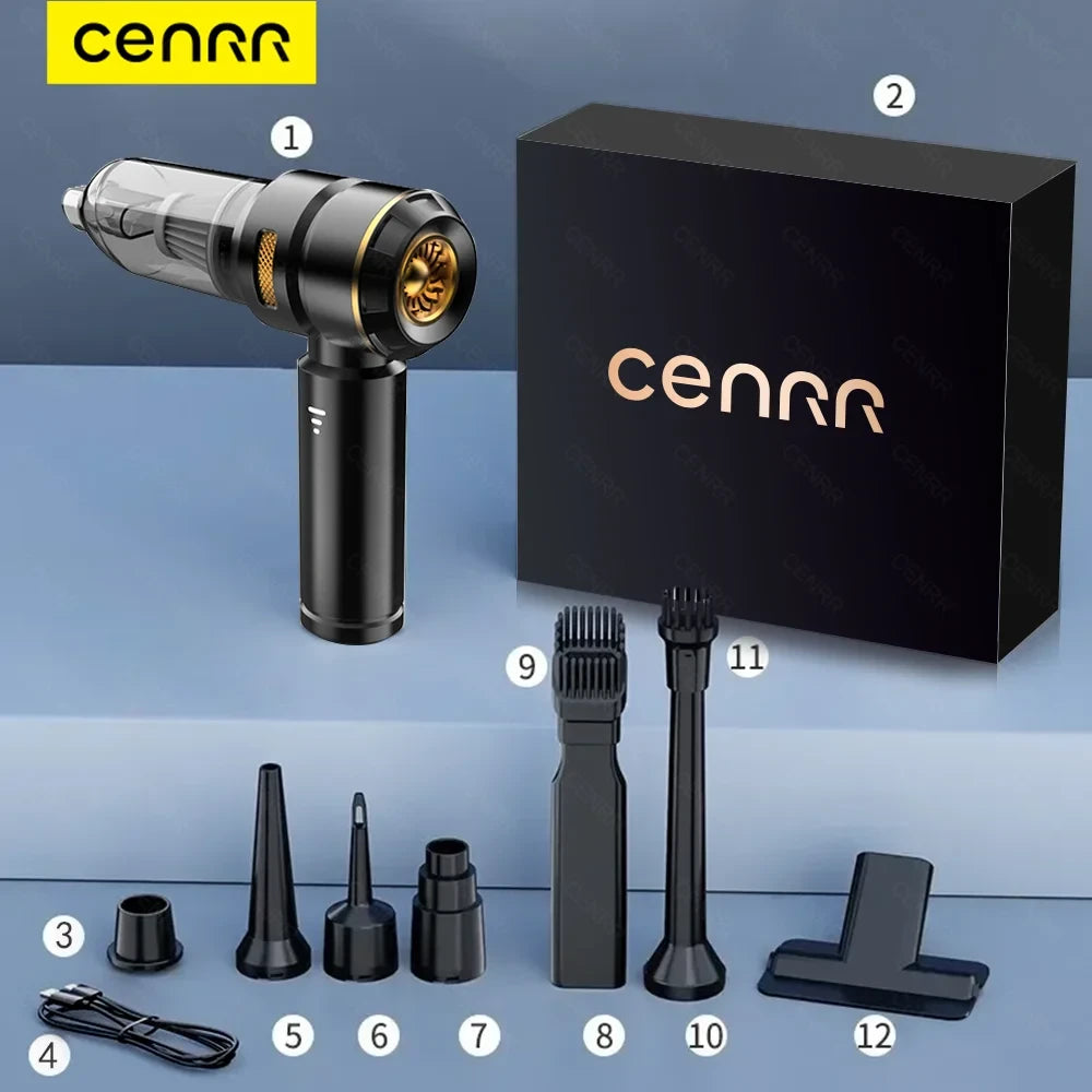 CENRR Ultra Black Car Vacuum