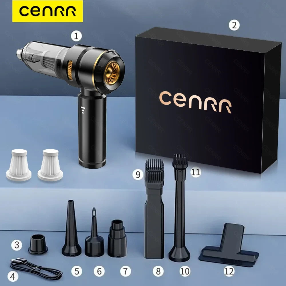 CENRR Ultra Black Car Vacuum