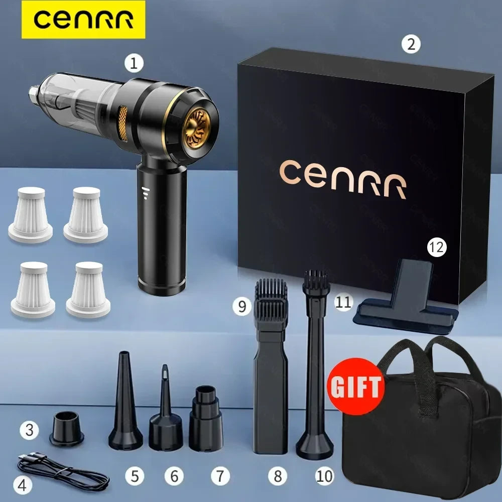 CENRR Ultra Black Car Vacuum