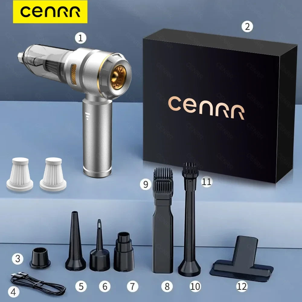 CENRR Ultra Black Car Vacuum