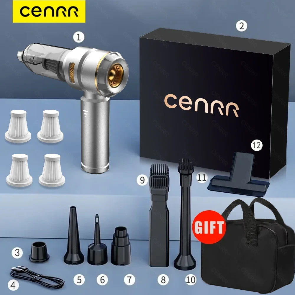 CENRR Ultra Black Car Vacuum
