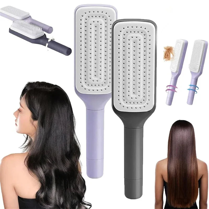 Self-Cleaning Massage Comb
