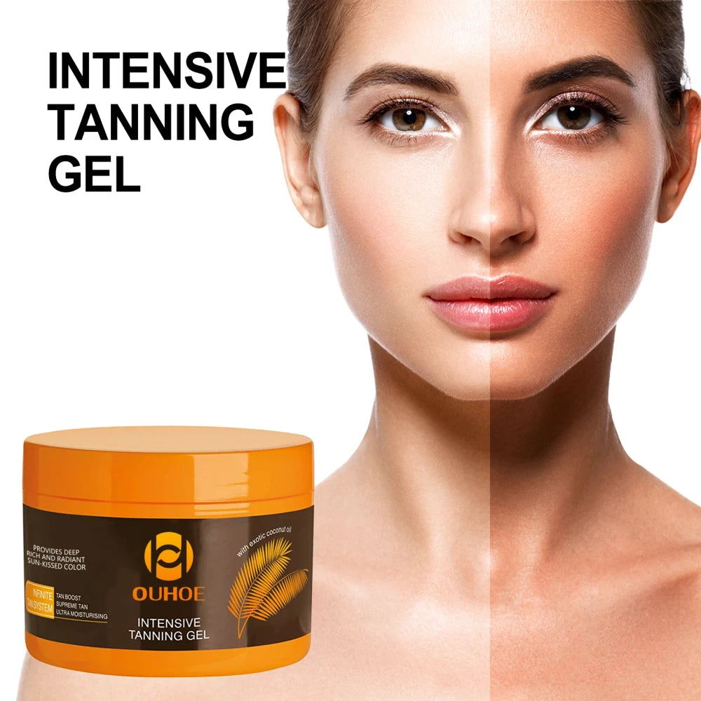 Carrot Oil Tanning Gel