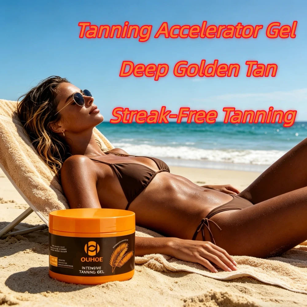 Carrot Oil Tanning Gel